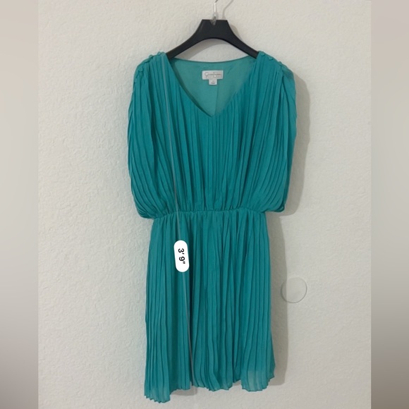 Jessica Simpson short dress  Aqua blue size 6 - Picture 8 of 8